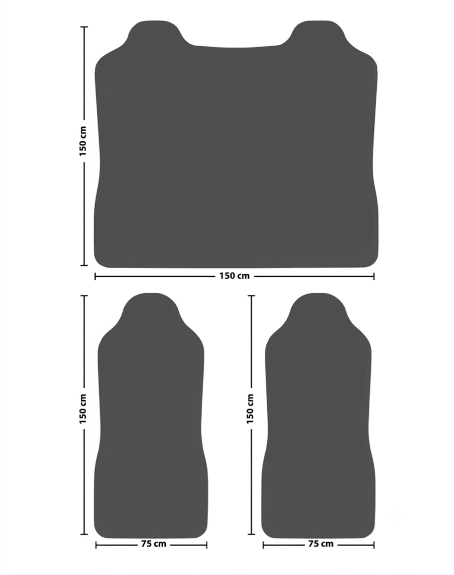 The Dark grey set